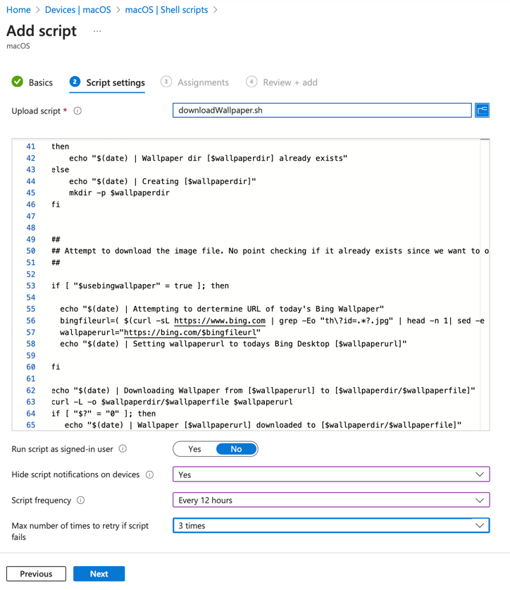 Add new macOS shell script